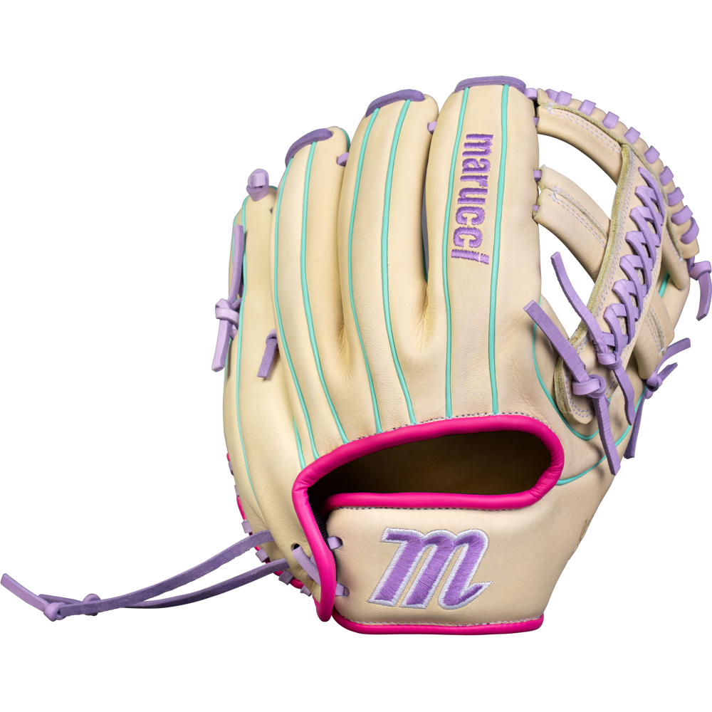 Marucci Acadia 44A5 11.75'' Fastpitch Glove MFG4ACFP44A5 - Brown-Light Purple-Light