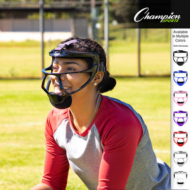 Champion Sports MFM Magnesium Softball Adult Facemask - Ea