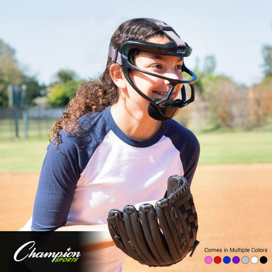 Champion Sports FM Softball Fielder&#39;s Youth Face Mask - Ea