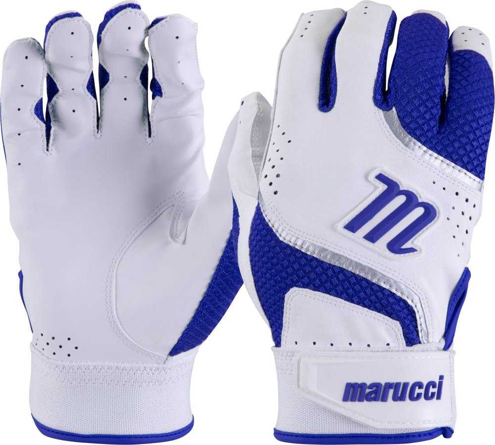 Marucci 2021 Code Batting Glove - Royal Blue - HIT a Double