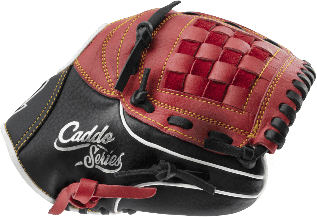 Marucci Caddo V2 Youth 10.00&quot; Utility Glove MFG2CD1000 - Red Black - HIT a Double - 3