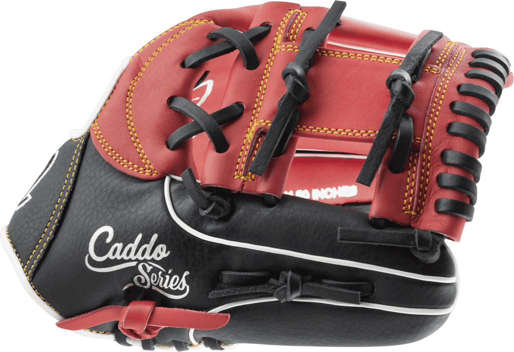 Marucci Caddo V2 Youth 11.50&quot; Utility Glove MFG2CD1150 - Red Black - HIT a Double - 3