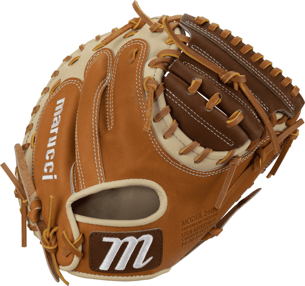 Marucci Capitol M Type 240C1 34.00&quot; Cather&#39;s Mitt MFG2CP240C1 - Toffee Gumbo - HIT a Double - 1