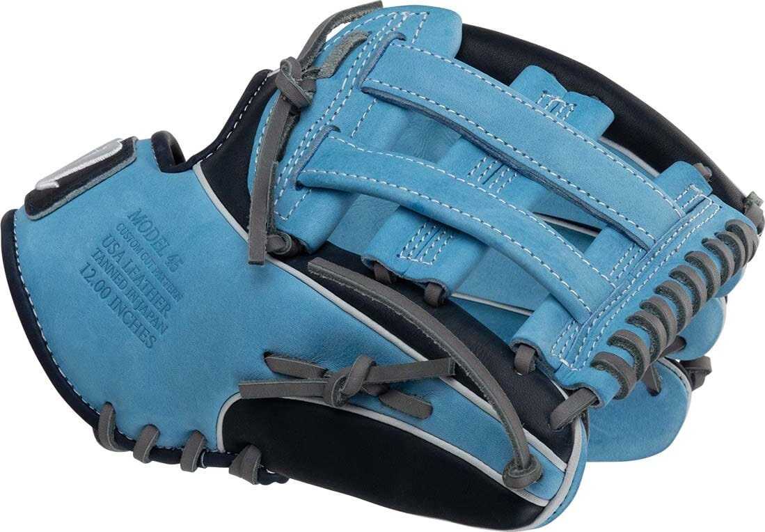 Marucci Cypress M Type 45A3 12.00&quot; Infield Glove MFG2CY45A3 - Navy Columbia Blue - HIT a Double - 4