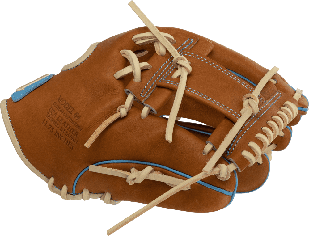 Marucci Cypress M Type 64A2 11.75&quot; Infield Glove MFG2CY64A2 - Toffee Columbia Blue - HIT a Double - 3