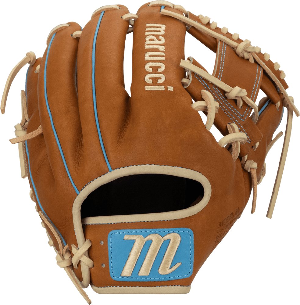 Marucci Cypress M Type 64A2 11.75&quot; Infield Glove MFG2CY64A2 - Toffee Columbia Blue - HIT a Double - 1