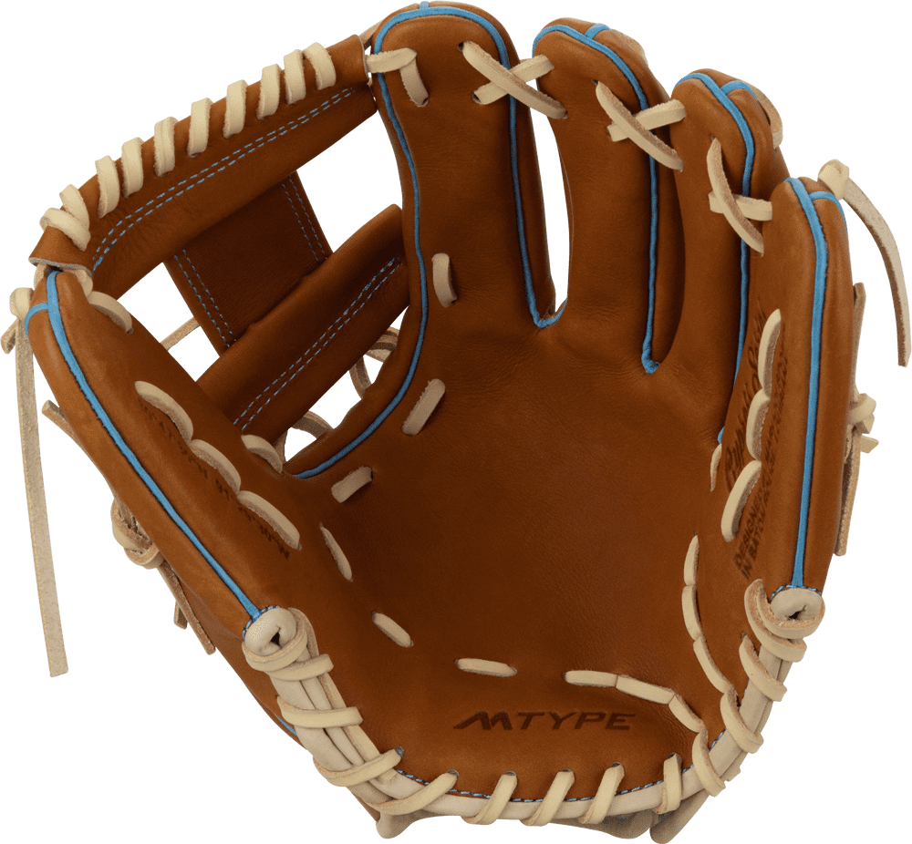 Marucci Cypress M Type 64A2 11.75&quot; Infield Glove MFG2CY64A2 - Toffee Columbia Blue - HIT a Double - 2