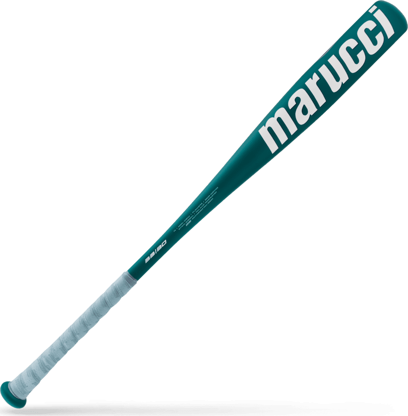 Marucci F5 BBCOR -3 Bat - White Teal - HIT a Double - 3