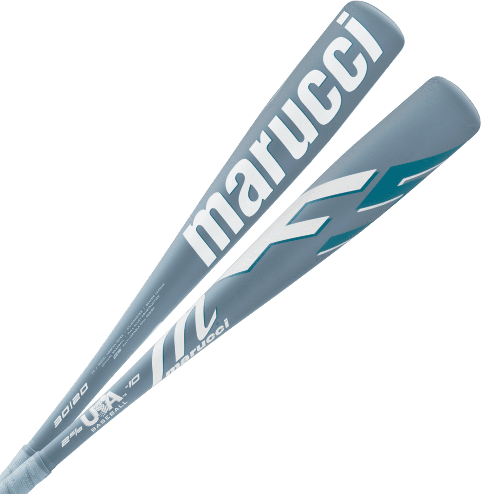 Marucci F5 USA Approved -10 Bat - White Gray - HIT a Double - 1