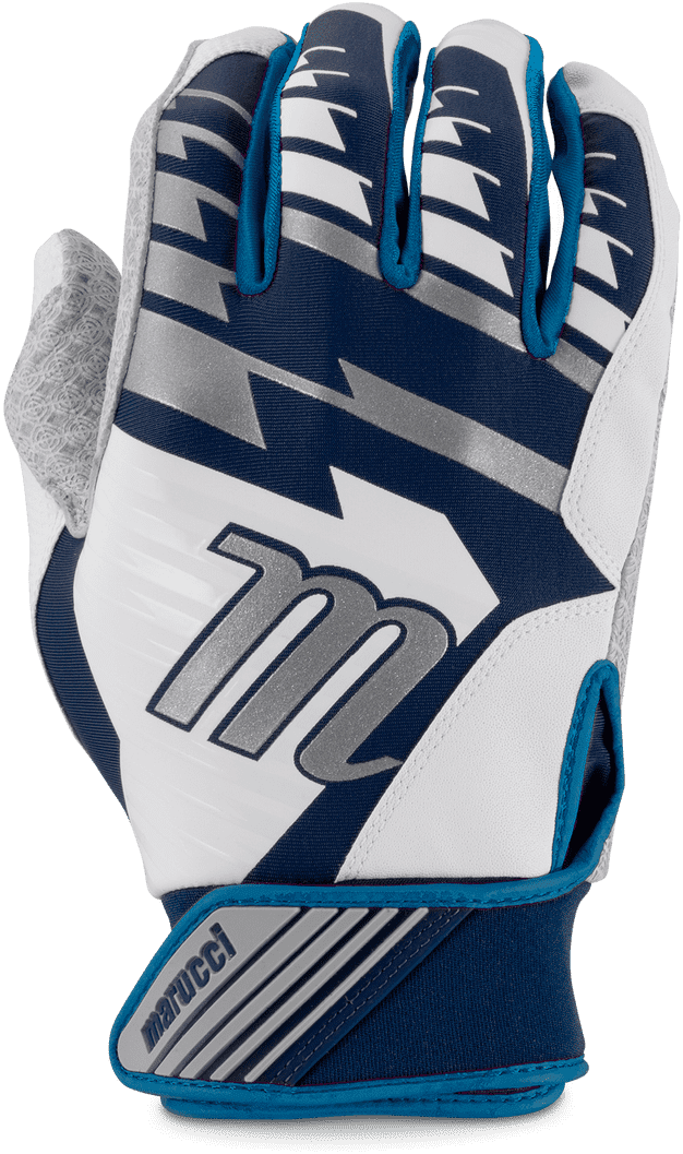 Marucci Tesoro Batting Glove - Columbia Navy - HIT a Double