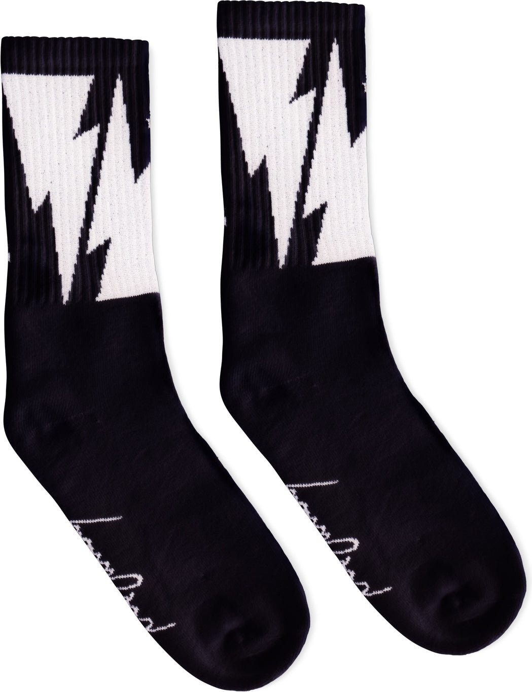 SOCCO Mike Vallely Bolt Socks - Black