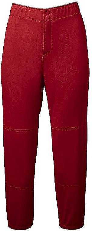 Mizuno Select Non-Belted Low Rise Fastpitch Pant - Red