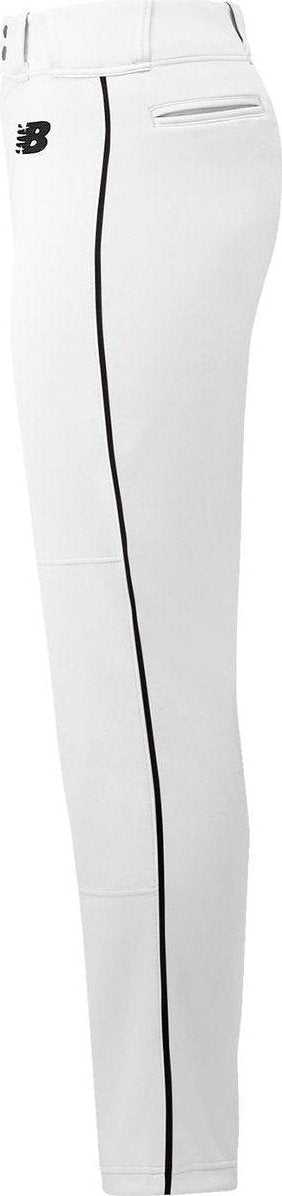 New Balance Adversary 2 Adult Piped Pant - White Black - HIT a Double