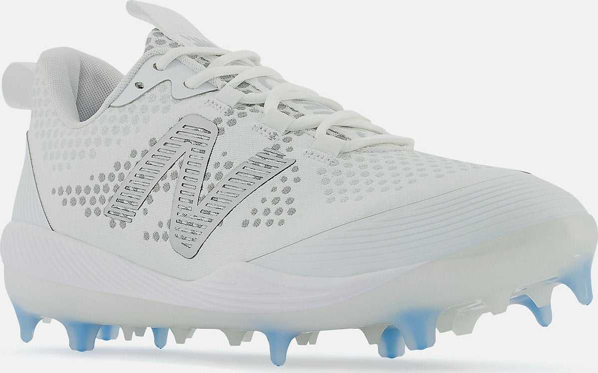 New Balance FuelCell COMPv3 Low Molded Cleat - White - HIT a Double - 2