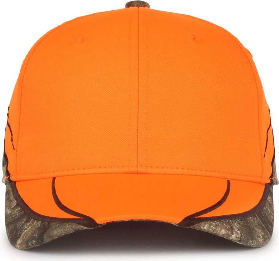 Oc Sports Blz-615 Adjustable Cap that is Easily Visible - Blaze Realtree Apx - Osfm