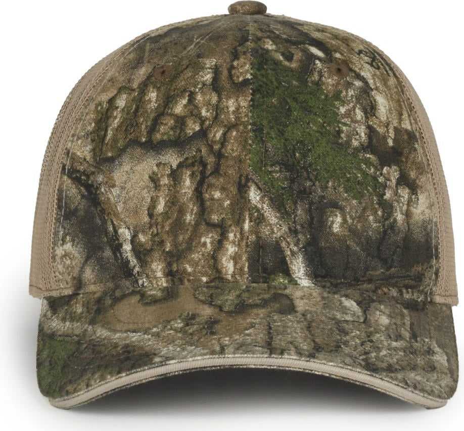 Oc Sports Cgwm-301 Adjustable Mesh Back Cap - Realtree Apx Khaki - Osfm