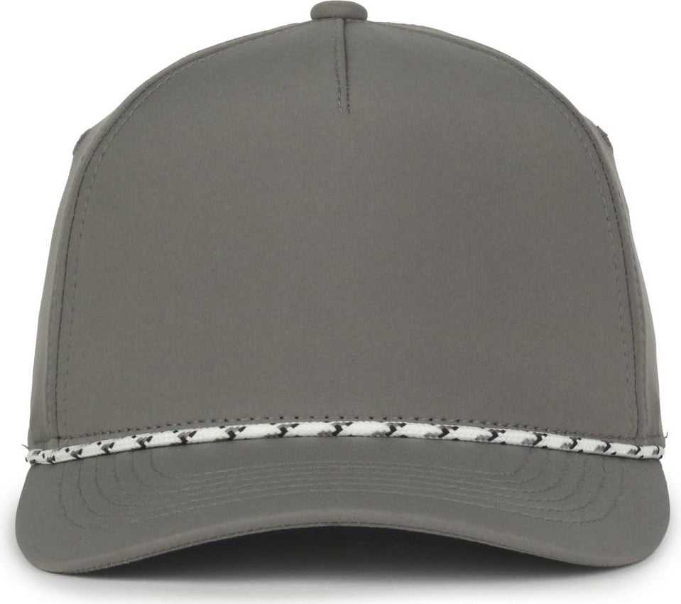 Oc Sports Oc550pf Performance 5-panel with Cord Cap - Charcoal - Dark Gray / Osfm