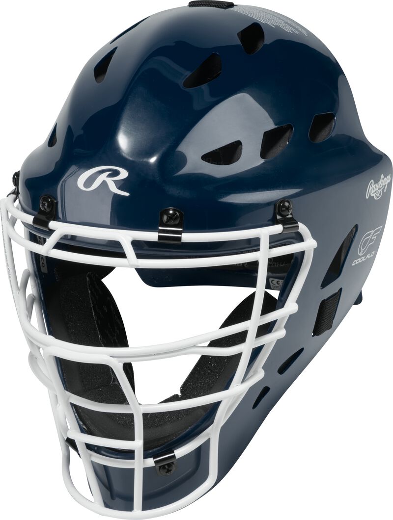 Rawlings Players 3 Series Tee Ball Baseball Catchers Gear Set - Navy White - HIT a Double - 1