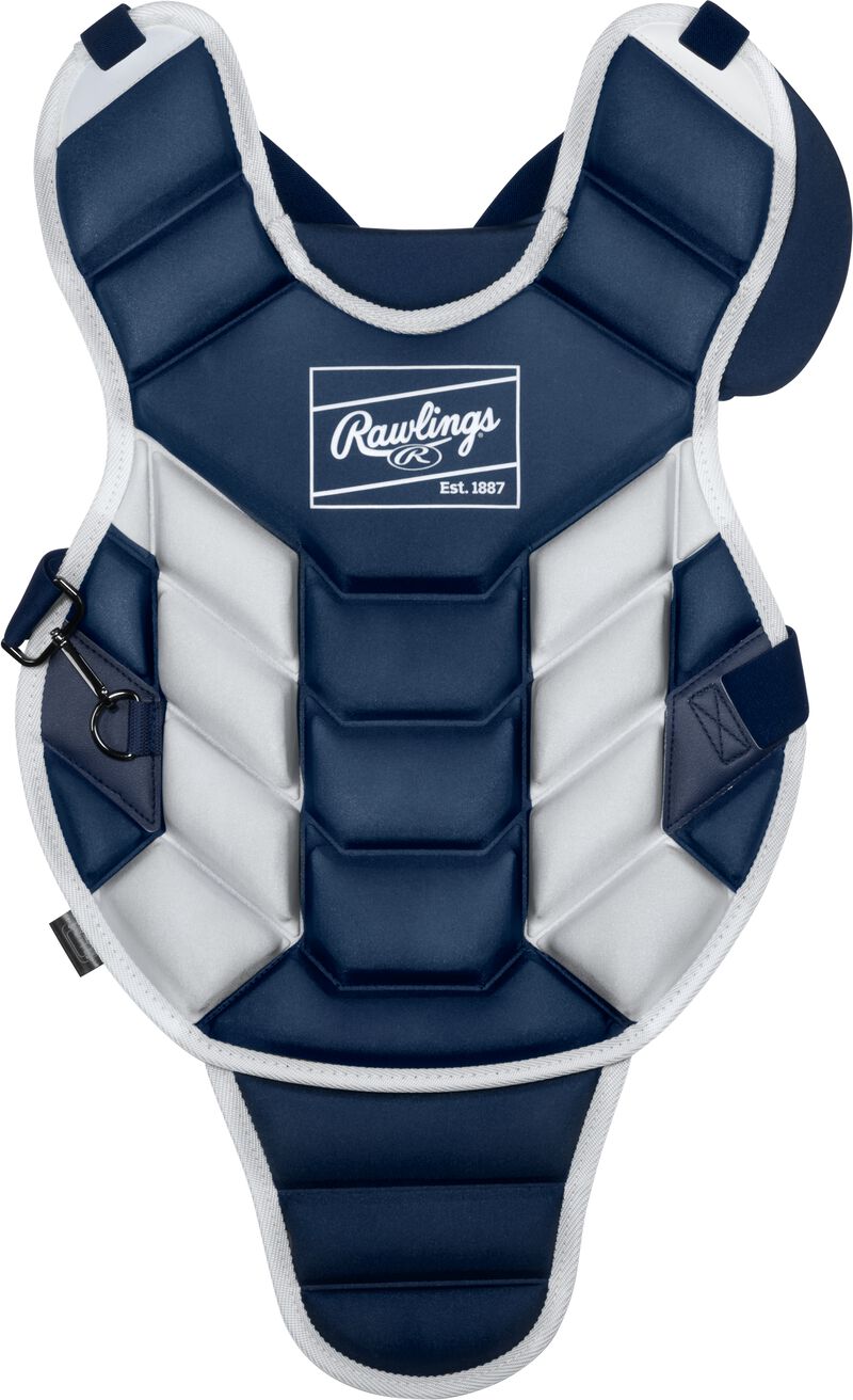 Rawlings Players 3 Series Youth Baseball Catchers Gear Set - Navy White - HIT a Double - 3