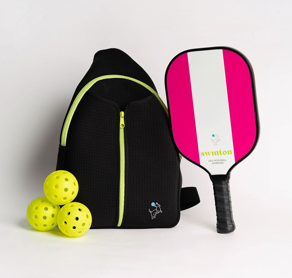 Hero Pink Stripe Pickleball Paddle