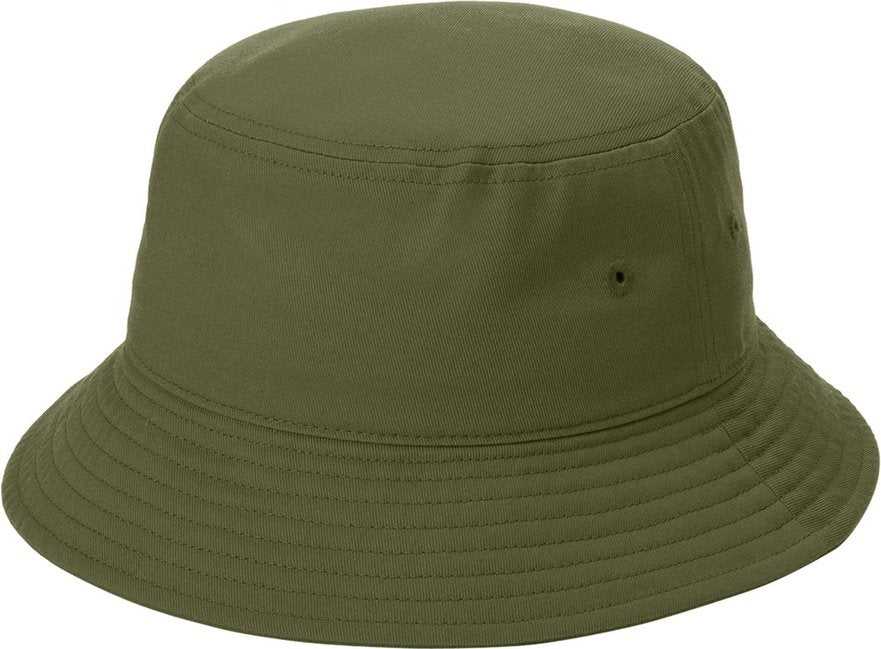 Port Authority C975 Twill Classic Bucket Hat - Olive Drab Green - HIT a Double - 1