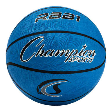 Champion Sports RBB1 Size 7 Rubber Basketball - Ea