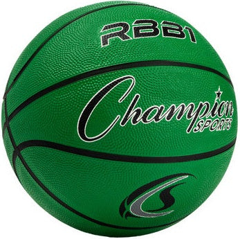 Champion Sports RBB1 Size 7 Rubber Basketball - Ea
