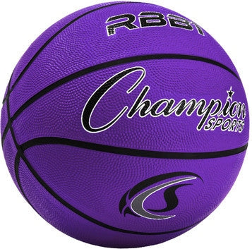 Champion Sports RBB1 Size 7 Rubber Basketball - Ea