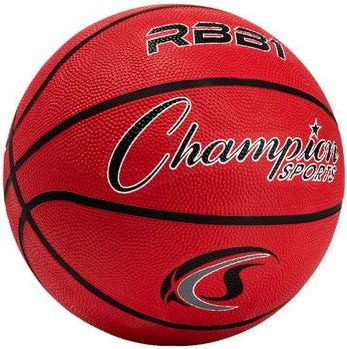 Champion Sports RBB1 Size 7 Rubber Basketball - Ea