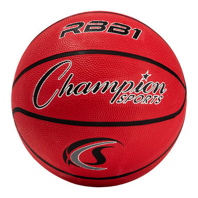 Champion Sports RBB1 Size 7 Rubber Basketball - Ea
