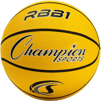Champion Sports RBB1 Size 7 Rubber Basketball - Ea
