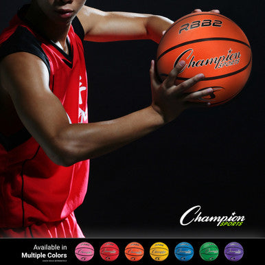 Champion Sports RBB2 Size 5 Rubber Basketball - Ea