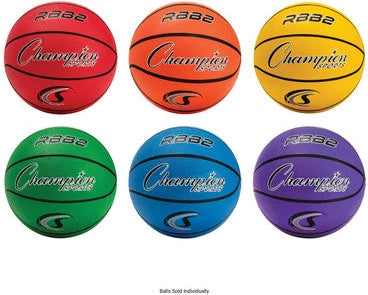 Champion Sports RBB2 Size 5 Rubber Basketball - Ea