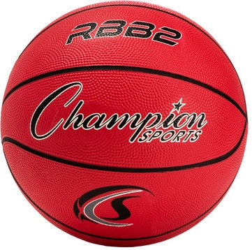 Champion Sports RBB2 Size 5 Rubber Basketball - Ea