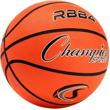 Champion Sports RBB4 Size 6 Rubber Basketball - Ea