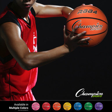 Champion Sports RBB4 Size 6 Rubber Basketball - Ea
