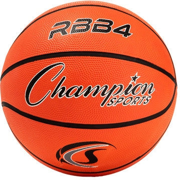 Champion Sports RBB4 Size 6 Rubber Basketball - Ea