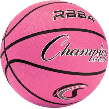 Champion Sports RBB4 Size 6 Rubber Basketball - Ea