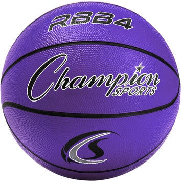 Champion Sports RBB4 Size 6 Rubber Basketball - Ea