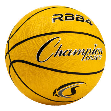 Champion Sports RBB4 Size 6 Rubber Basketball - Ea