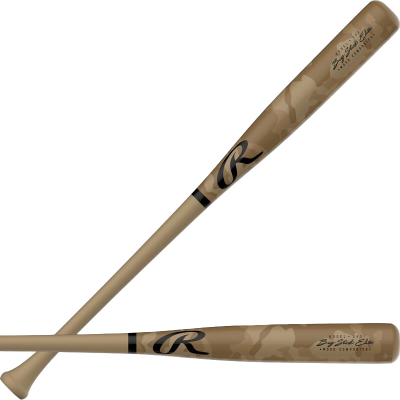 Rawlings Big Stick Elite Wood Composite Baseball Bat Rbsc243 - Light Gray