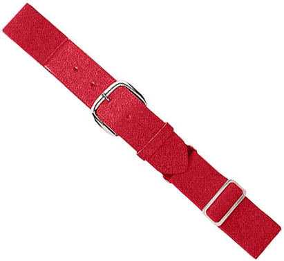 Augusta 6001 Elastic Baseball Belt - Adult - Red - HIT a Double - 1