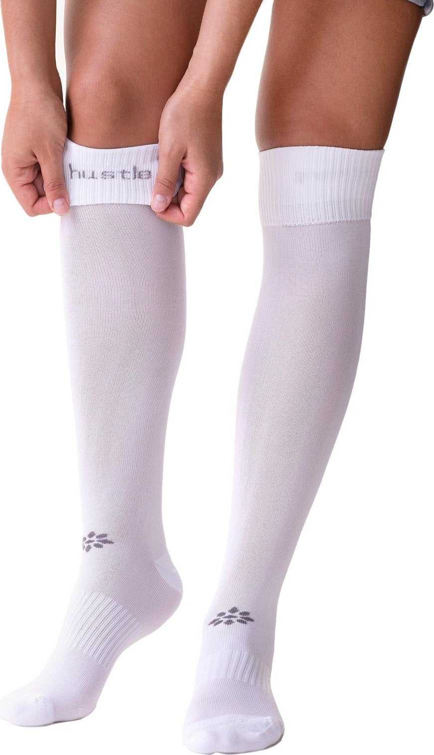 RIP-IT Classic Over-the-Knee Softball Socks - White