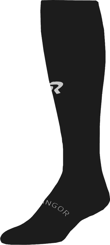 RIP-IT Diamond Fit Women's Softball Socks - Black