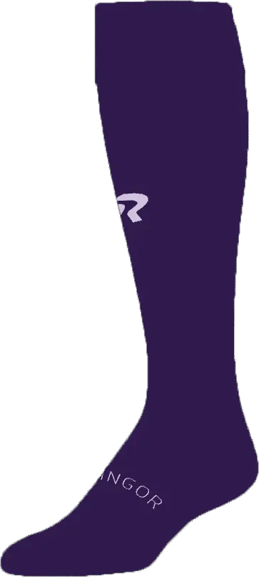 RIP-IT Diamond Fit Women's Softball Socks - Purple