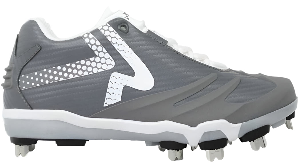Rip-it Ringor Pro Swiftstep Women’s Metal Softball Cleats - Charcoal