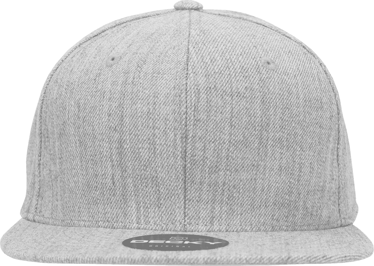 Decky Rp1 Retro Fitted Cap - Heather Gray - 6.875