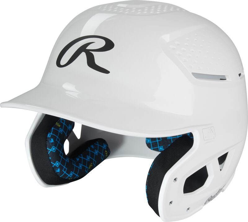 Rawlings RX2 Series Gloss Batting Helmet - White - HIT a Double