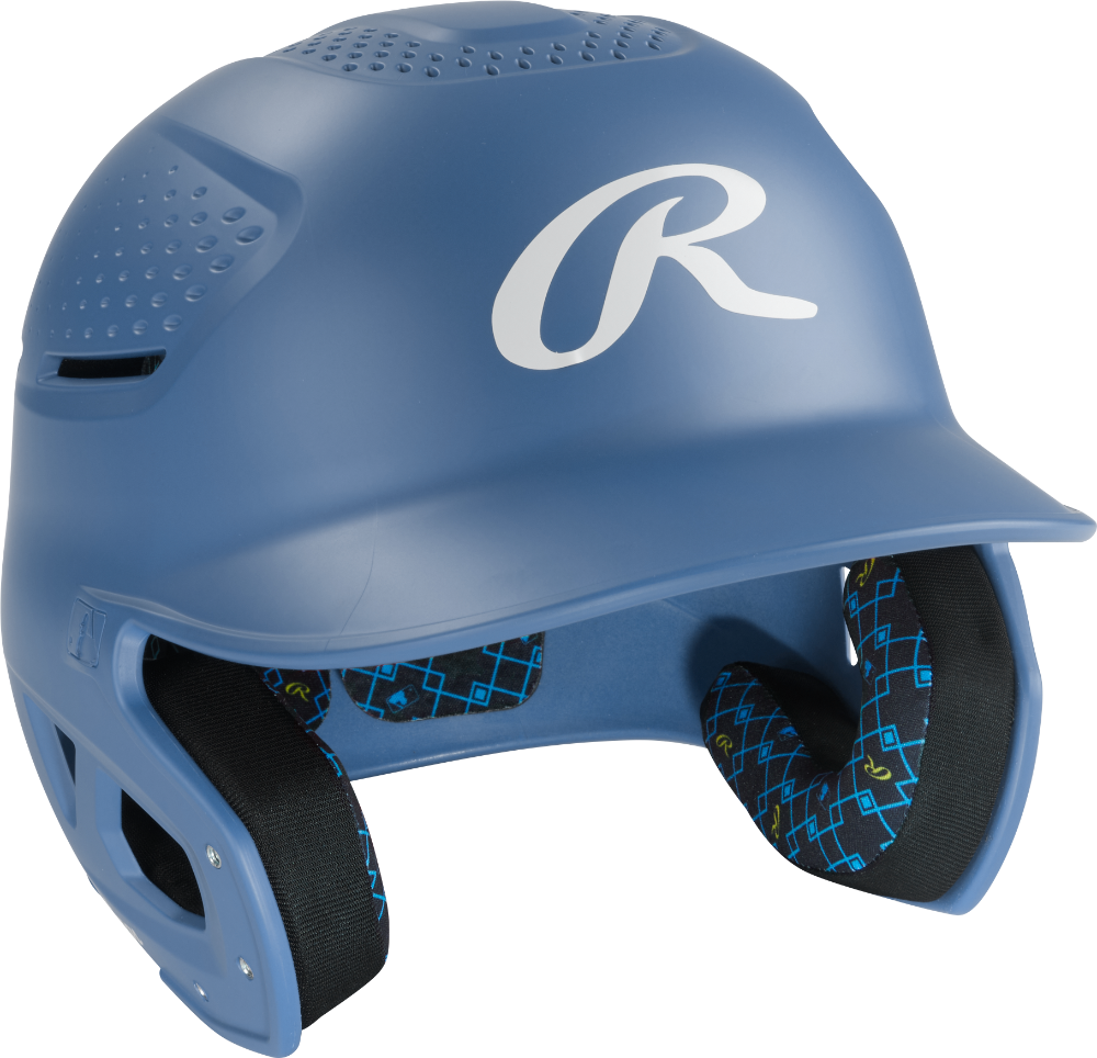 Rawlings RX2 Series Matte Batting Helmet - Columbia Blue - HIT a Double