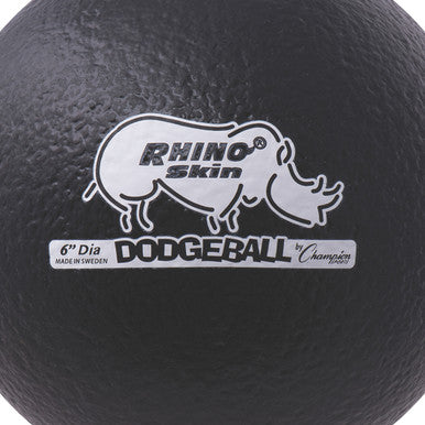 Champion Sports RXD6 6&quot; Rhino Skin Low Bounce Dodgeball - Ea